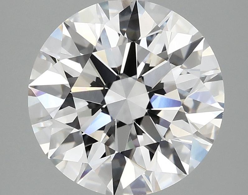 3.09 Carat Round Shaped Ideal Cut VVS2 IGI Certified Lab Grown Diamond