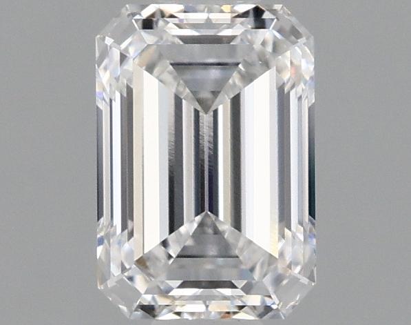 0.98 Carat Emerald Shaped Ideal Cut VVS2 IGI Certified Lab Grown Diamond