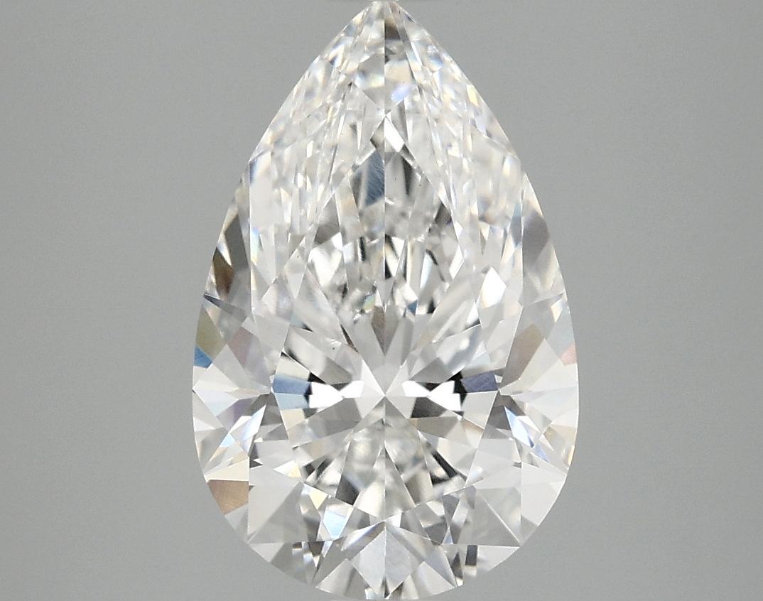 3.08 Carat Pear Shaped Ideal Cut VS1 IGI Certified Lab Grown Diamond