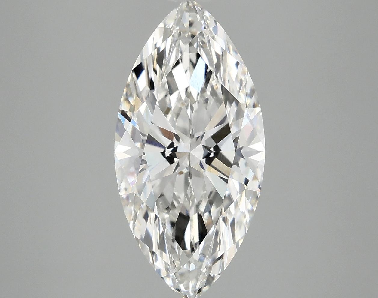3.1 Carat Marquise Shaped Ideal Cut VVS1 IGI Certified Lab Grown Diamond