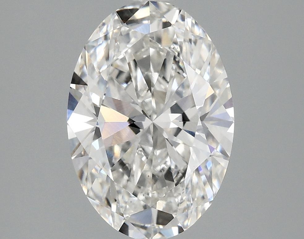 2.03 Carat Oval Shaped Ideal Cut VVS2 IGI Certified Lab Grown Diamond