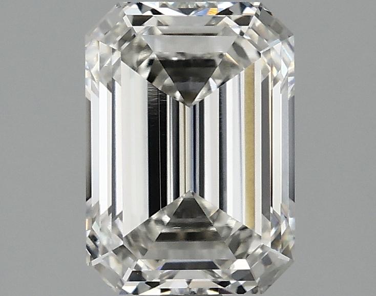 2.04 Carat Emerald Shaped Ideal Cut VVS2 IGI Certified Lab Grown Diamond