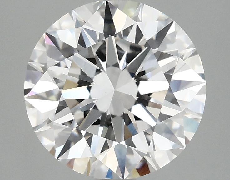 2.55 Carat Round Shaped Excellent Cut VVS2 IGI Certified Lab Grown Diamond