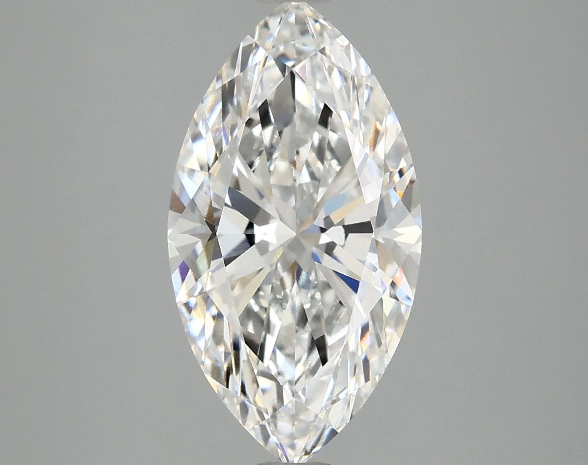 3.05 Carat Marquise Shaped Excellent Cut VVS2 IGI Certified Lab Grown Diamond