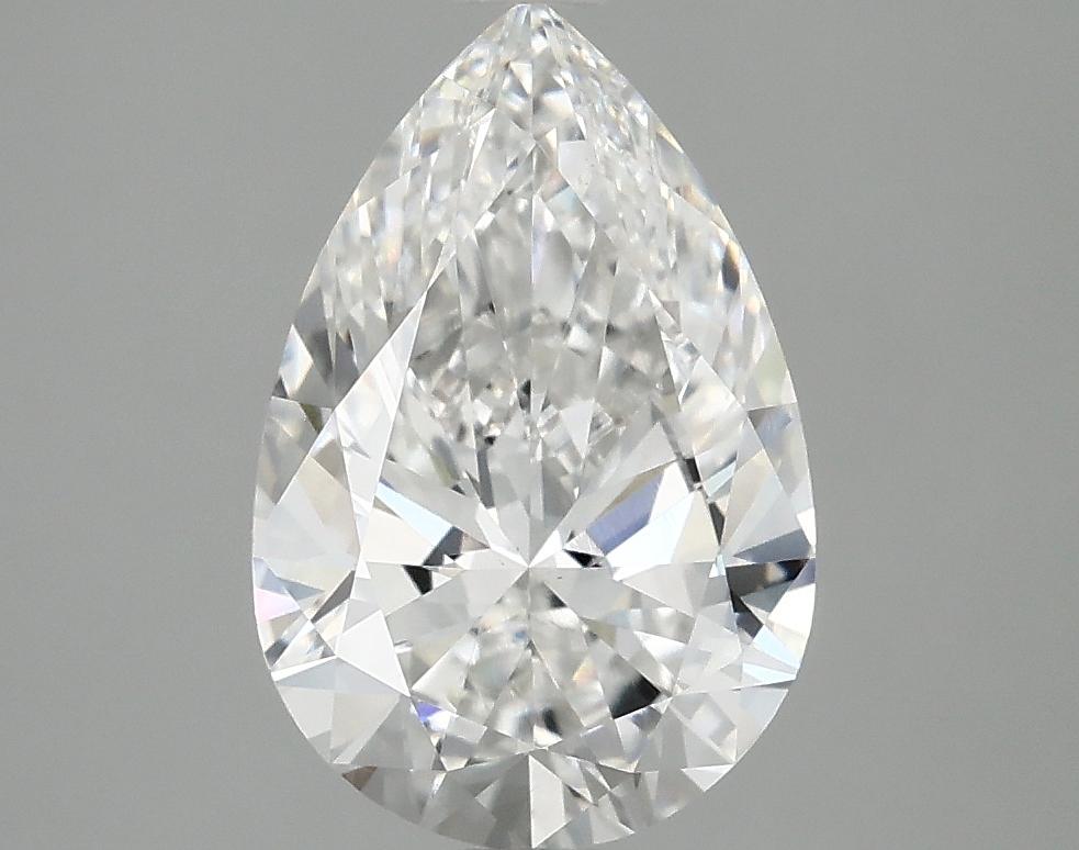 2.51 Carat Pear Shaped Excellent Cut VS1 IGI Certified Lab Grown Diamond