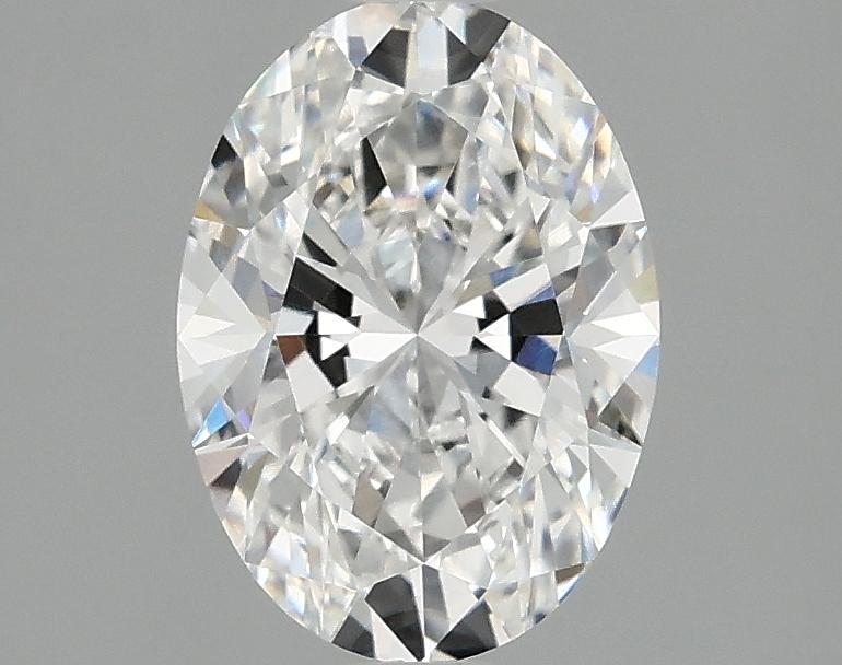 1.5 Carat Oval Shaped Ideal Cut VVS2 IGI Certified Lab Grown Diamond