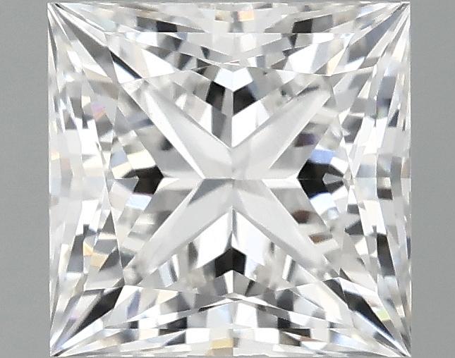 1.48 Carat Princess Shaped Ideal Cut VVS2 IGI Certified Lab Grown Diamond