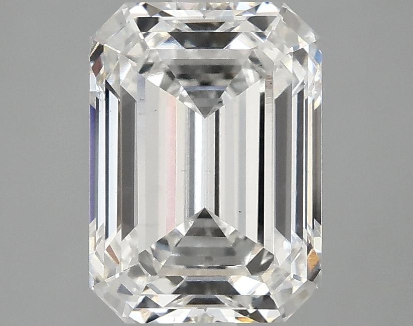 3.01 Carat Emerald Shaped Excellent Cut VS2 IGI Certified Lab Grown Diamond
