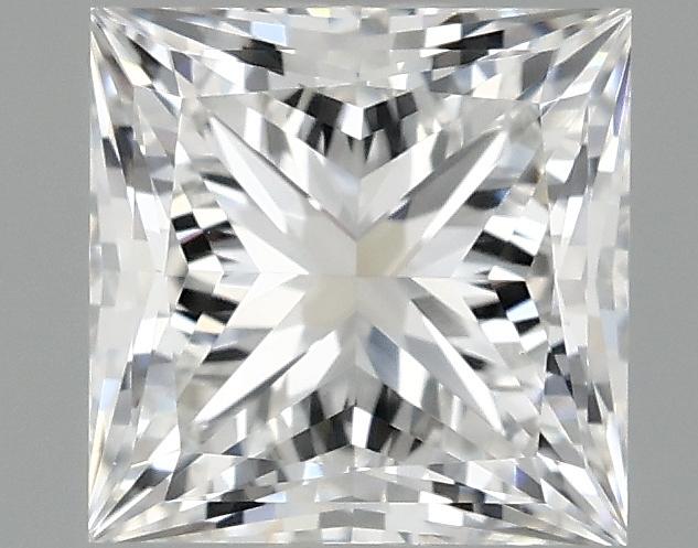 1.08 Carat Princess Shaped Ideal Cut VVS2 IGI Certified Lab Grown Diamond