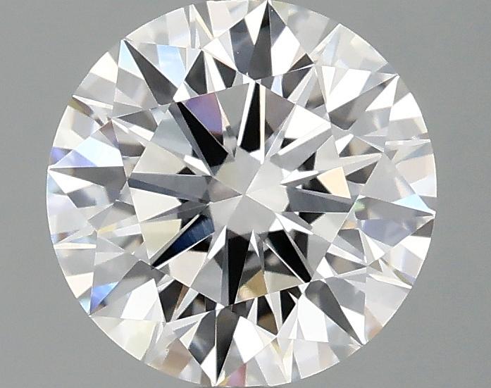 2.08 Carat Round Shaped Ideal Cut VVS2 IGI Certified Lab Grown Diamond