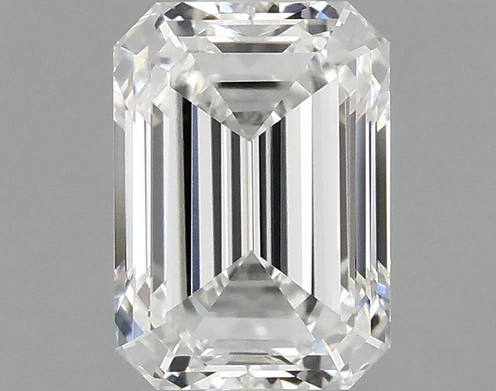 1.1 Carat Emerald Shaped Ideal Cut VVS2 IGI Certified Lab Grown Diamond