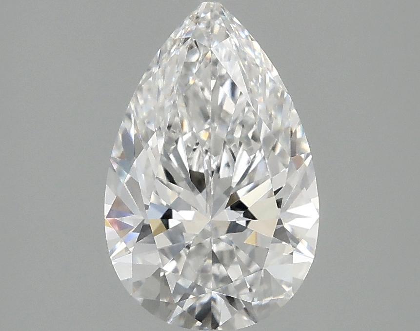 1.59 Carat Pear Shaped Ideal Cut VVS2 IGI Certified Lab Grown Diamond