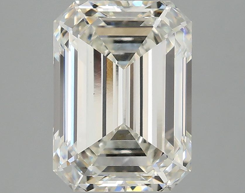 3.09 Carat Emerald Shaped Excellent Cut VS1 IGI Certified Lab Grown Diamond