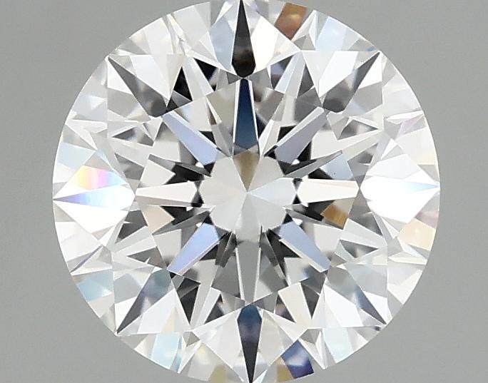 2.05 Carat Round Shaped Excellent Cut VVS2 IGI Certified Lab Grown Diamond