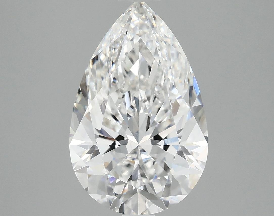 3.09 Carat Pear Shaped Ideal Cut VS1 IGI Certified Lab Grown Diamond