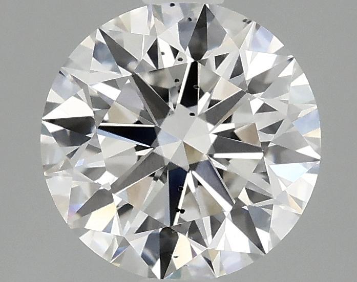2.04 Carat Round Shaped Excellent Cut SI1 IGI Certified Lab Grown Diamond