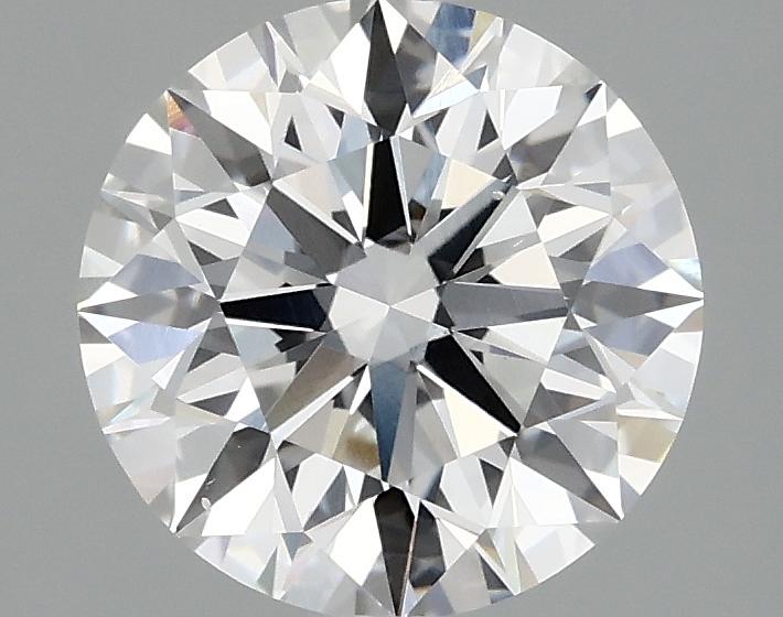 1.97 Carat Round Shaped Ideal Cut VS2 IGI Certified Lab Grown Diamond