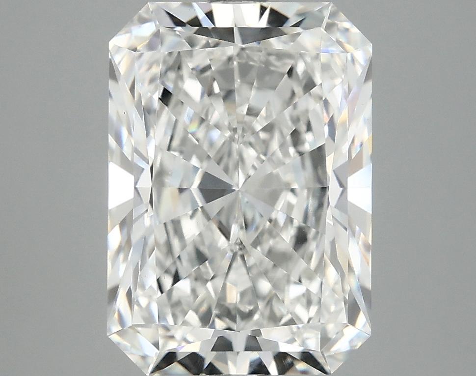3.77 Carat Radiant Shaped Ideal Cut VVS2 IGI Certified Lab Grown Diamond