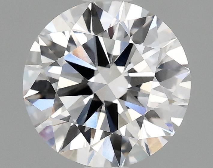 1.48 Carat Round Shaped Ideal Cut VVS2 IGI Certified Lab Grown Diamond