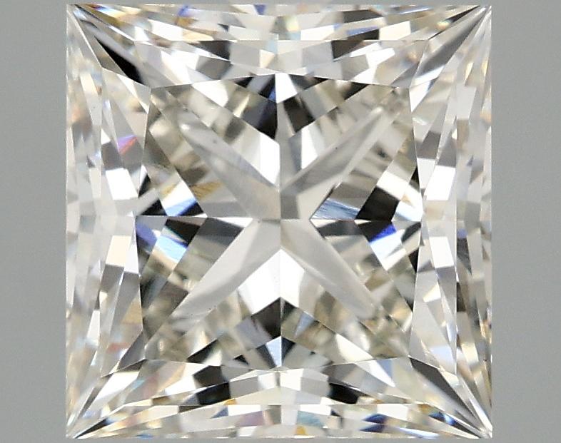 4.08 Carat Princess Shaped Ideal Cut VS2 IGI Certified Lab Grown Diamond