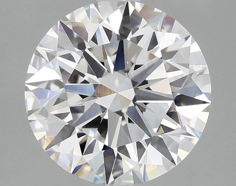 2.57 Carat Round Shaped Ideal Cut VVS2 IGI Certified Lab Grown Diamond