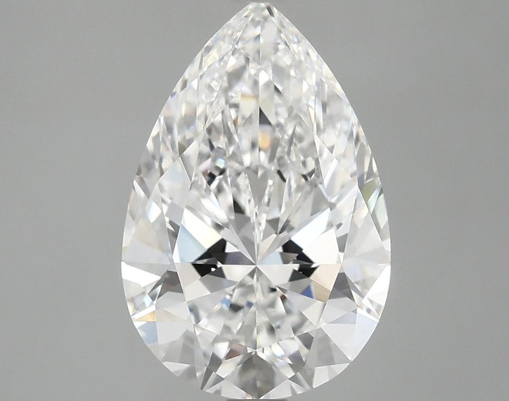 3.03 Carat Pear Shaped Excellent Cut VVS2 IGI Certified Lab Grown Diamond