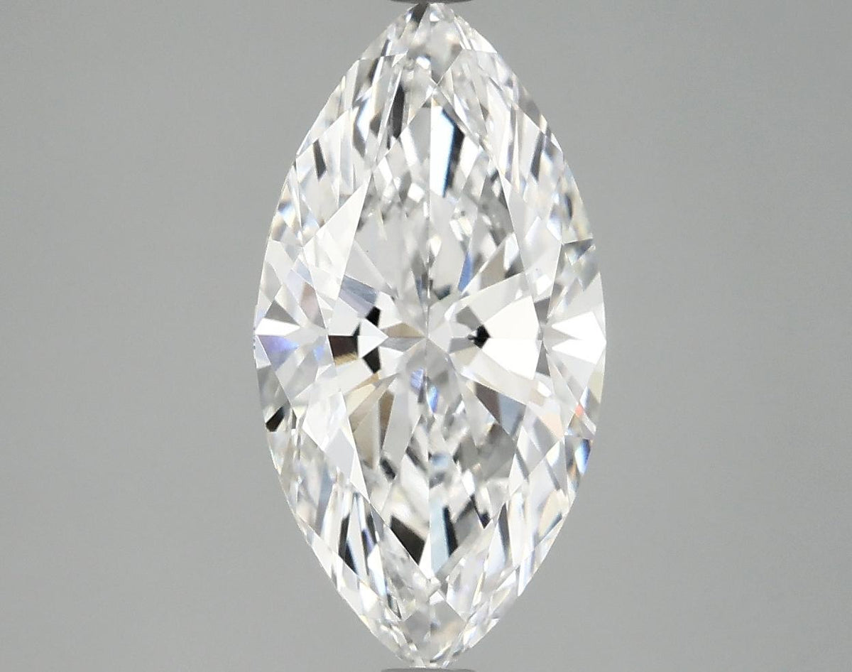 2.98 Carat Marquise Shaped Ideal Cut VVS2 IGI Certified Lab Grown Diamond