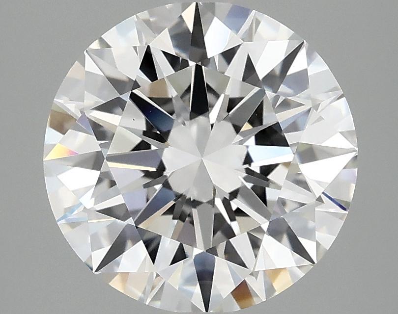3.08 Carat Round Shaped Ideal Cut VVS2 IGI Certified Lab Grown Diamond