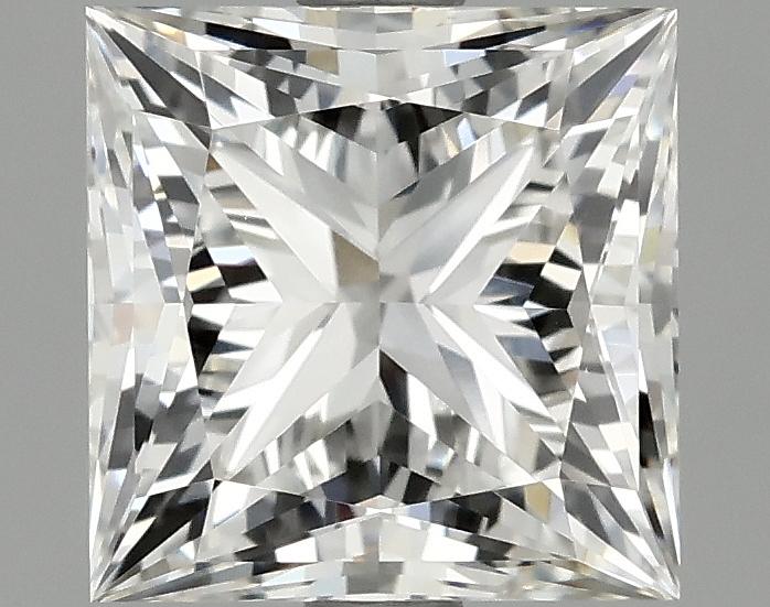 2.05 Carat Princess Shaped Ideal Cut VVS2 IGI Certified Lab Grown Diamond