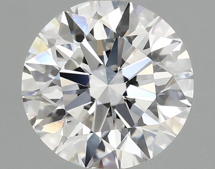 1.45 Carat Round Shaped Excellent Cut VVS2 IGI Certified Lab Grown Diamond