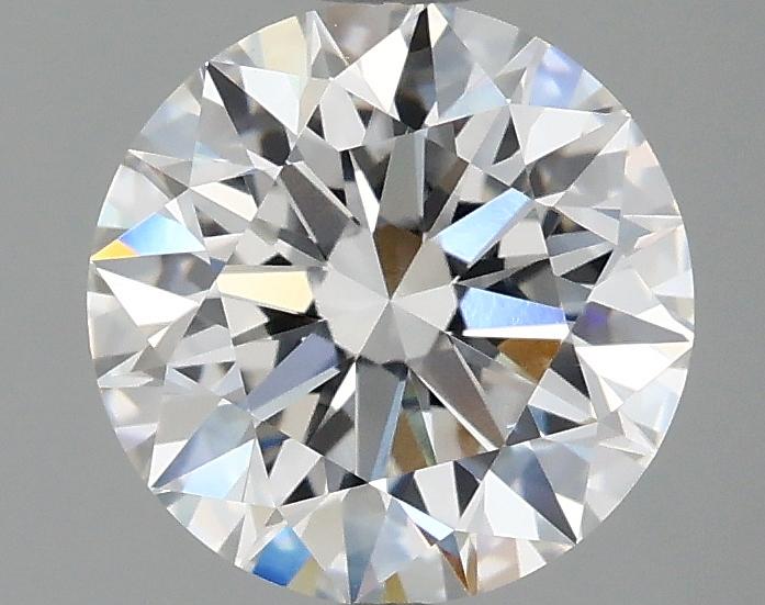 2.09 Carat Round Shaped Excellent Cut VVS2 IGI Certified Lab Grown Diamond