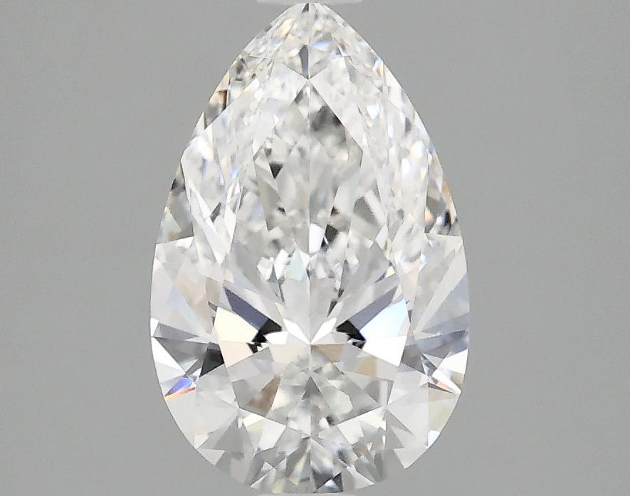 1.59 Carat Pear Shaped Ideal Cut VVS2 IGI Certified Lab Grown Diamond