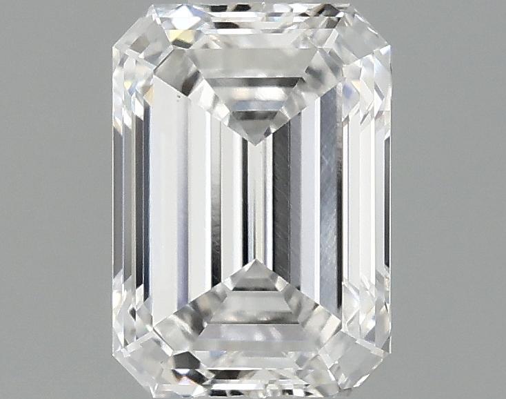 1.09 Carat Emerald Shaped Ideal Cut VVS2 IGI Certified Lab Grown Diamond