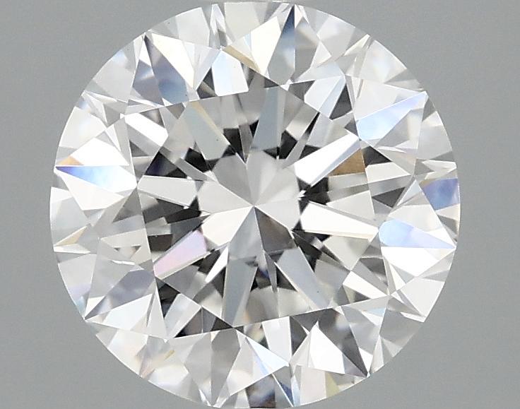 2.53 Carat Round Shaped Excellent Cut VVS2 IGI Certified Lab Grown Diamond