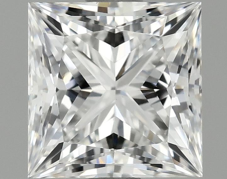 1.54 Carat Princess Shaped Ideal Cut VVS2 IGI Certified Lab Grown Diamond