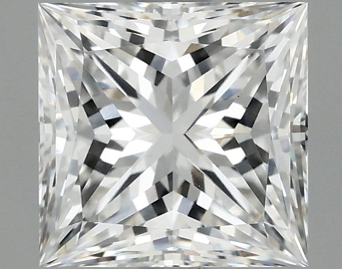 2.09 Carat Princess Shaped Ideal Cut VVS2 IGI Certified Lab Grown Diamond