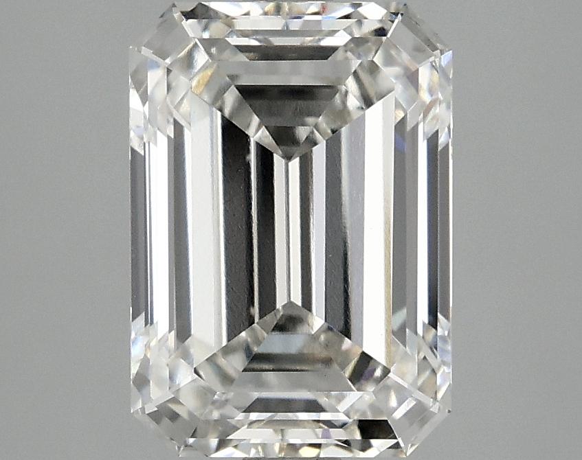 3.1 Carat Emerald Shaped Ideal Cut VVS2 IGI Certified Lab Grown Diamond