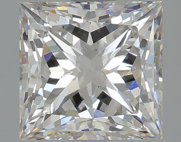 2.26 Carat Princess Shaped Ideal Cut SI1 IGI Certified Lab Grown Diamond