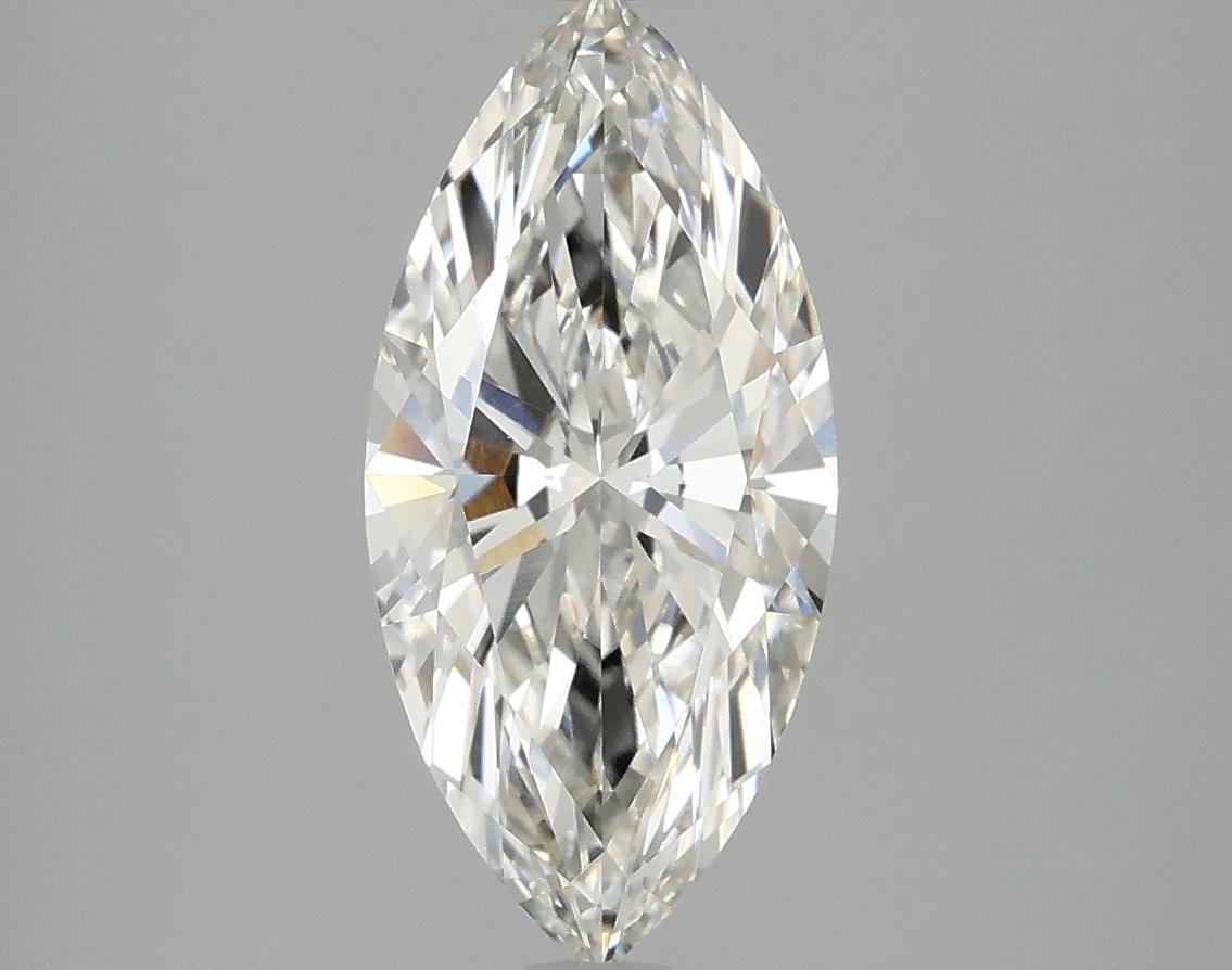 2.01 Carat Marquise Shaped Excellent Cut VVS2 IGI Certified Lab Grown Diamond