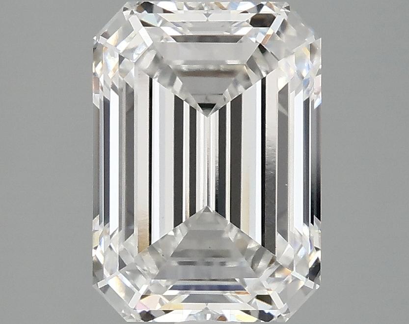 3.05 Carat Emerald Shaped Ideal Cut VVS2 IGI Certified Lab Grown Diamond