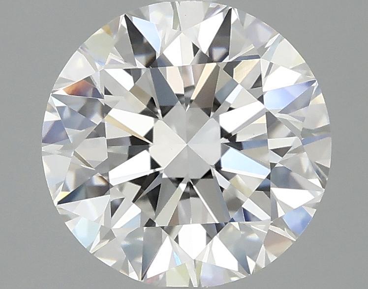 2.51 Carat Round Shaped Ideal Cut VVS2 IGI Certified Lab Grown Diamond