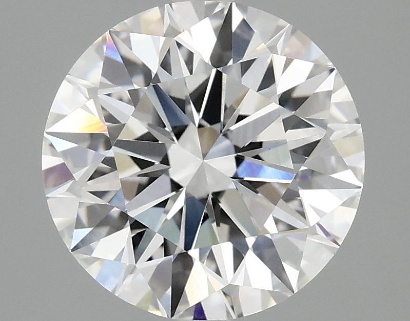 3.09 Carat Round Shaped Ideal Cut VVS2 IGI Certified Lab Grown Diamond