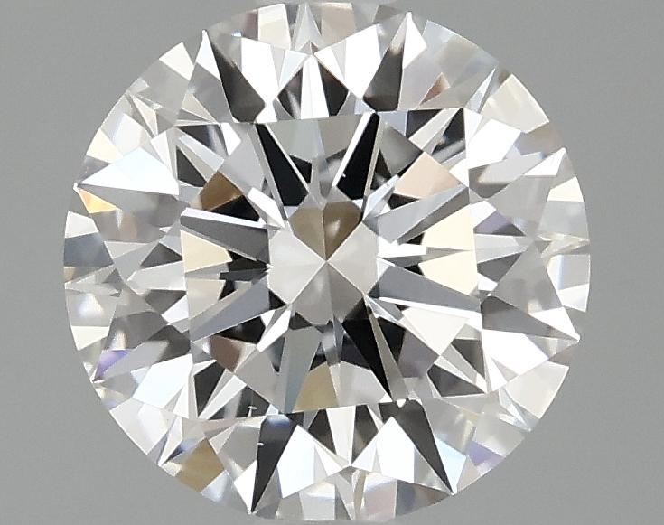 1.59 Carat Round Shaped Ideal Cut VS2 IGI Certified Lab Grown Diamond