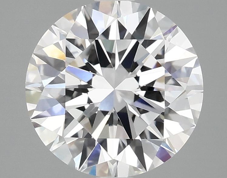 2.56 Carat Round Shaped Ideal Cut VVS2 IGI Certified Lab Grown Diamond