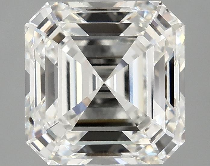 2.97 Carat Asscher Shaped Ideal Cut VVS2 IGI Certified Lab Grown Diamond