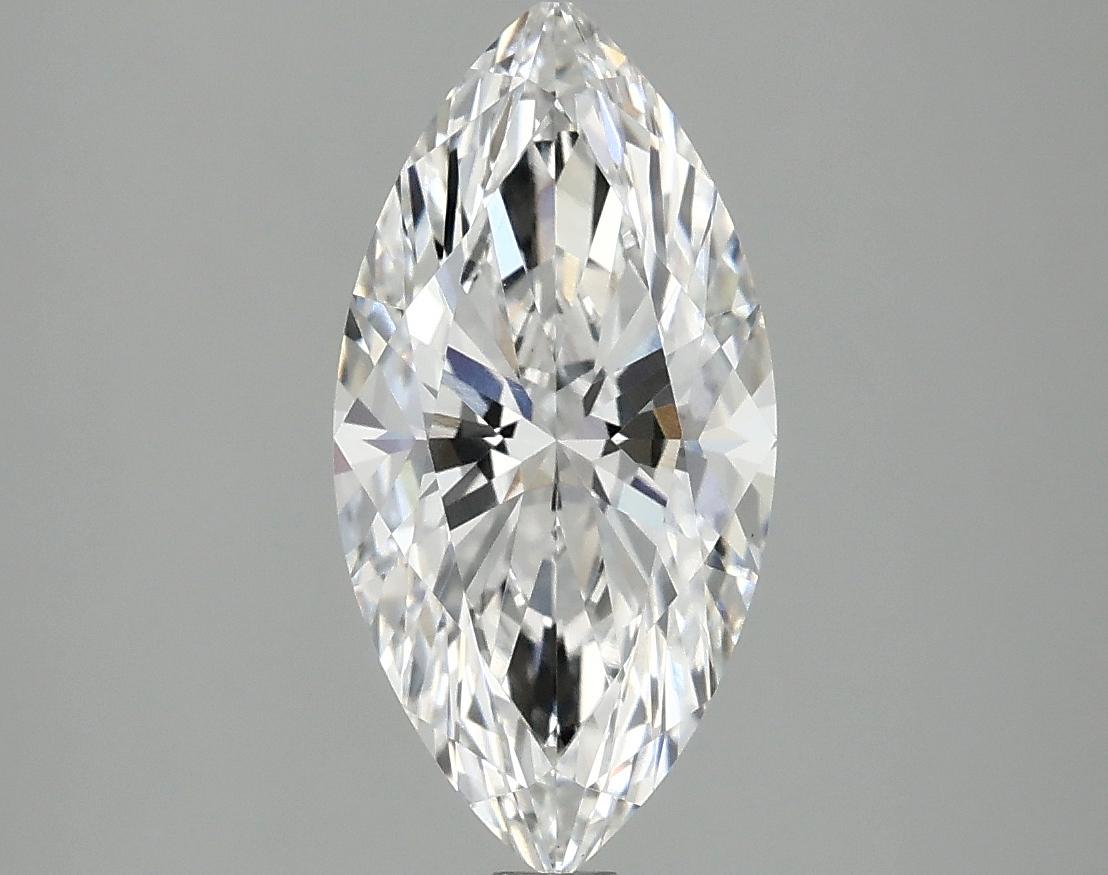 2.07 Carat Marquise Shaped Ideal Cut VVS2 IGI Certified Lab Grown Diamond