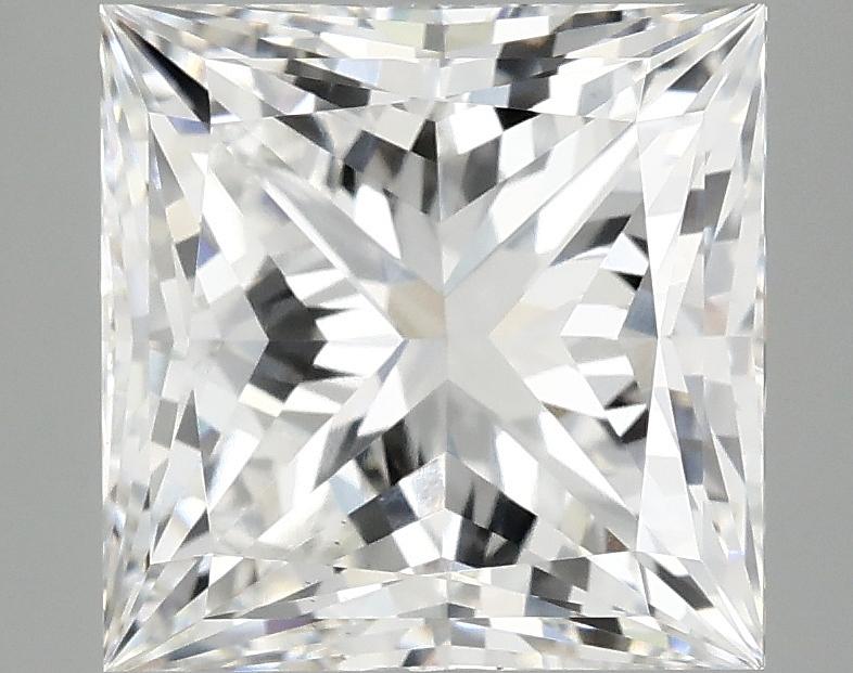4.68 Carat Princess Shaped Ideal Cut VS1 IGI Certified Lab Grown Diamond