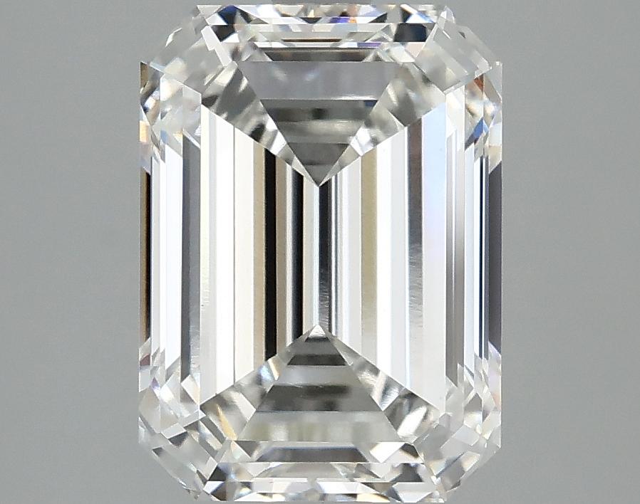 3.05 Carat Emerald Shaped Excellent Cut VVS2 IGI Certified Lab Grown Diamond