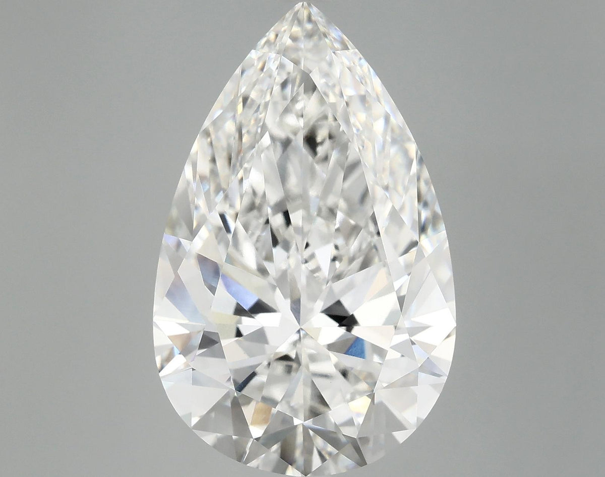 9.51 Carat Pear Shaped Ideal Cut VVS2 IGI Certified Lab Grown Diamond