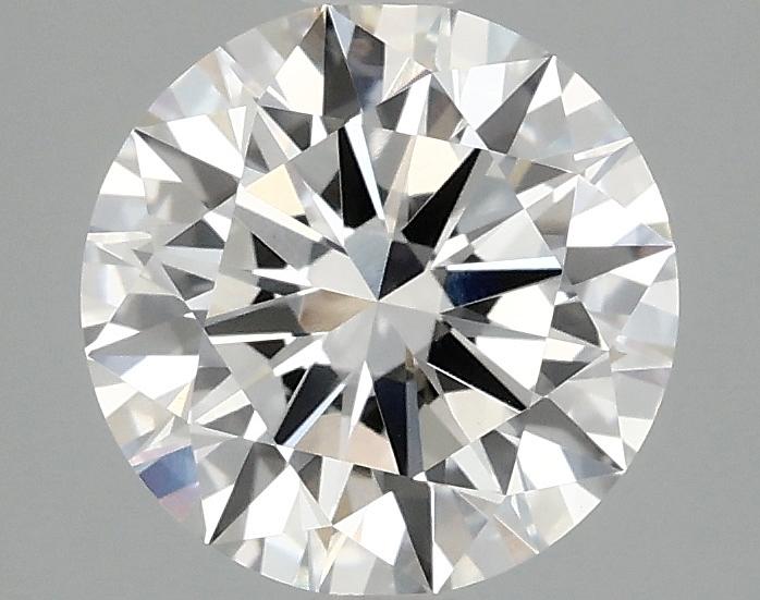 2.07 Carat Round Shaped Excellent Cut VVS2 IGI Certified Lab Grown Diamond